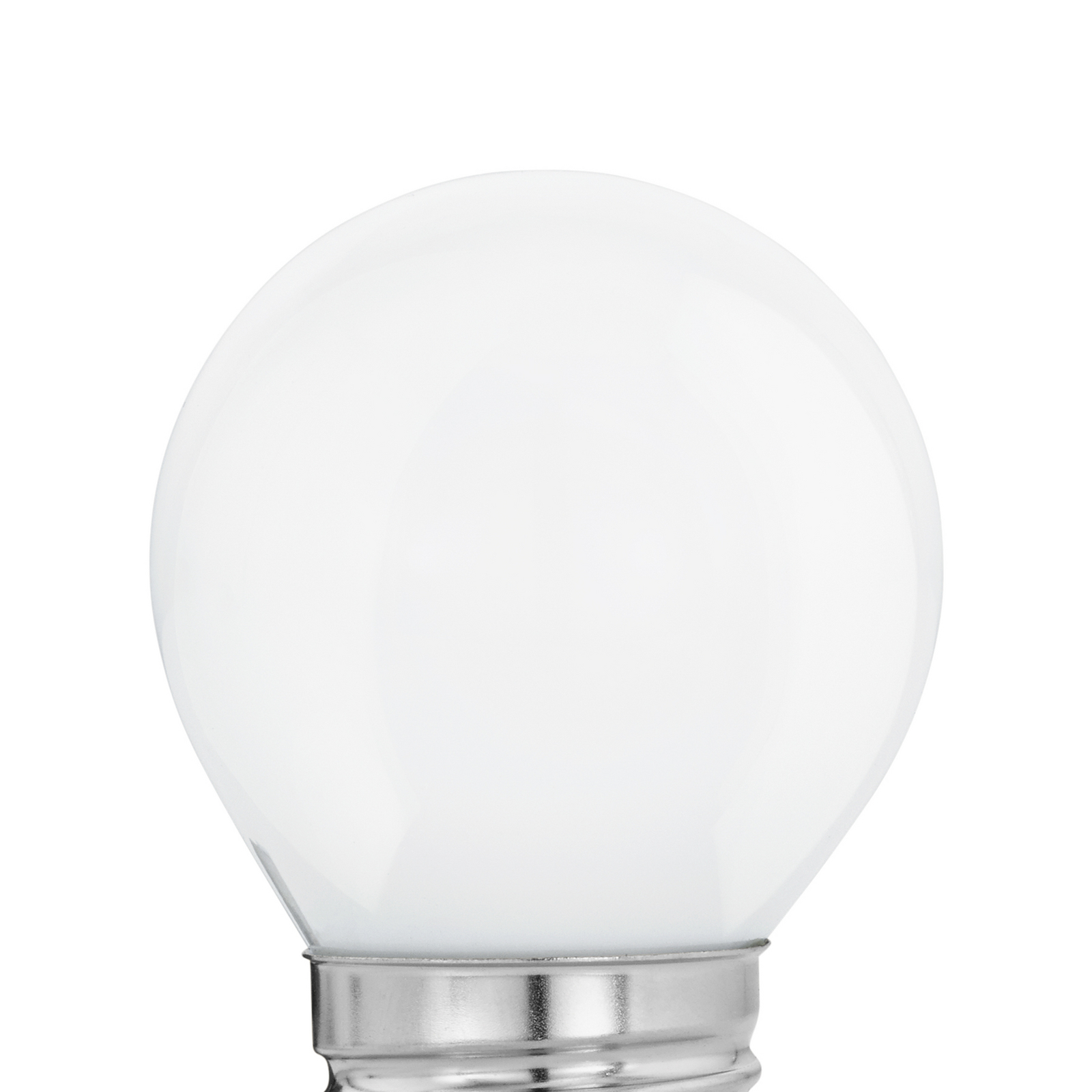 LED-Lampe E27 G45 4W, warmweiß, opal