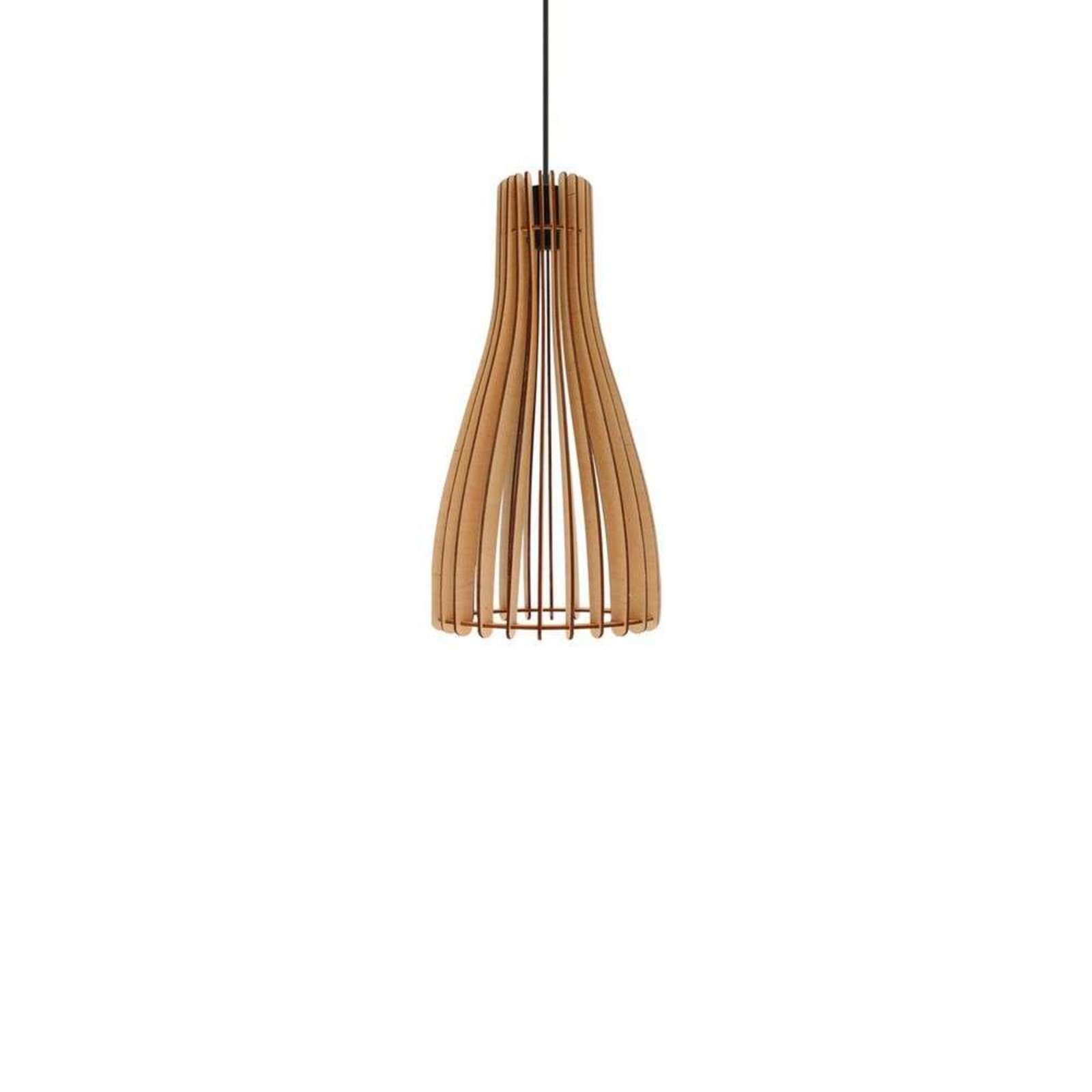 Furn Candeeiro Suspenso Black/Wood - Envostar