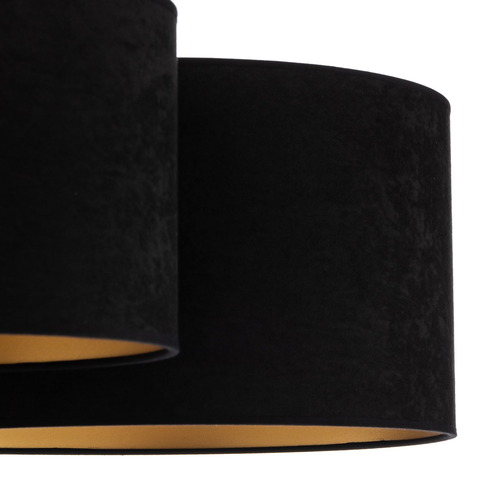 Lodge 6 Plafondlamp Zwart/Goud - Euluna