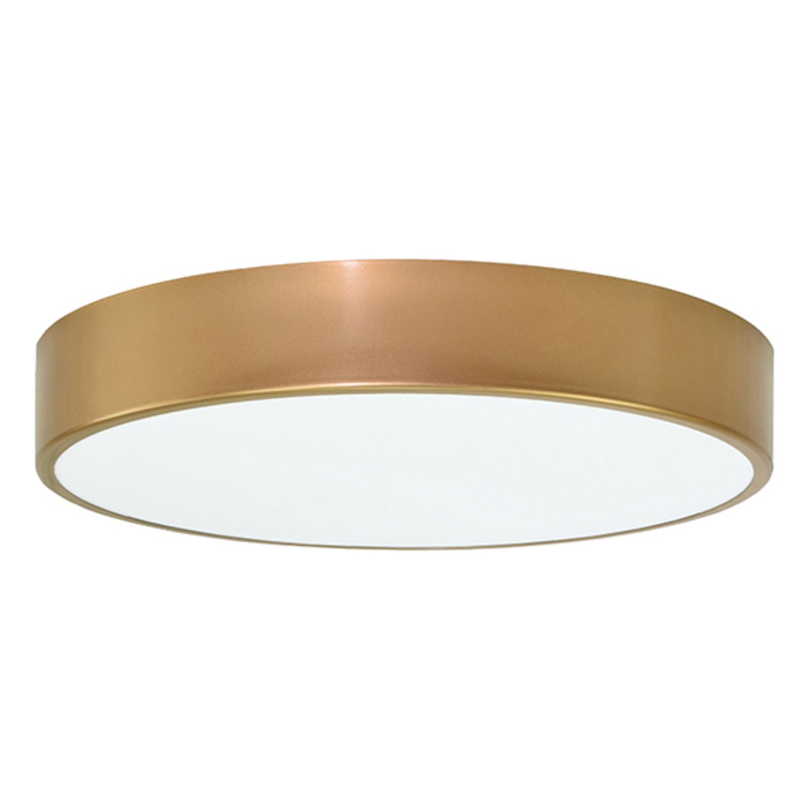 Cleo ceiling light in glittering gold tone