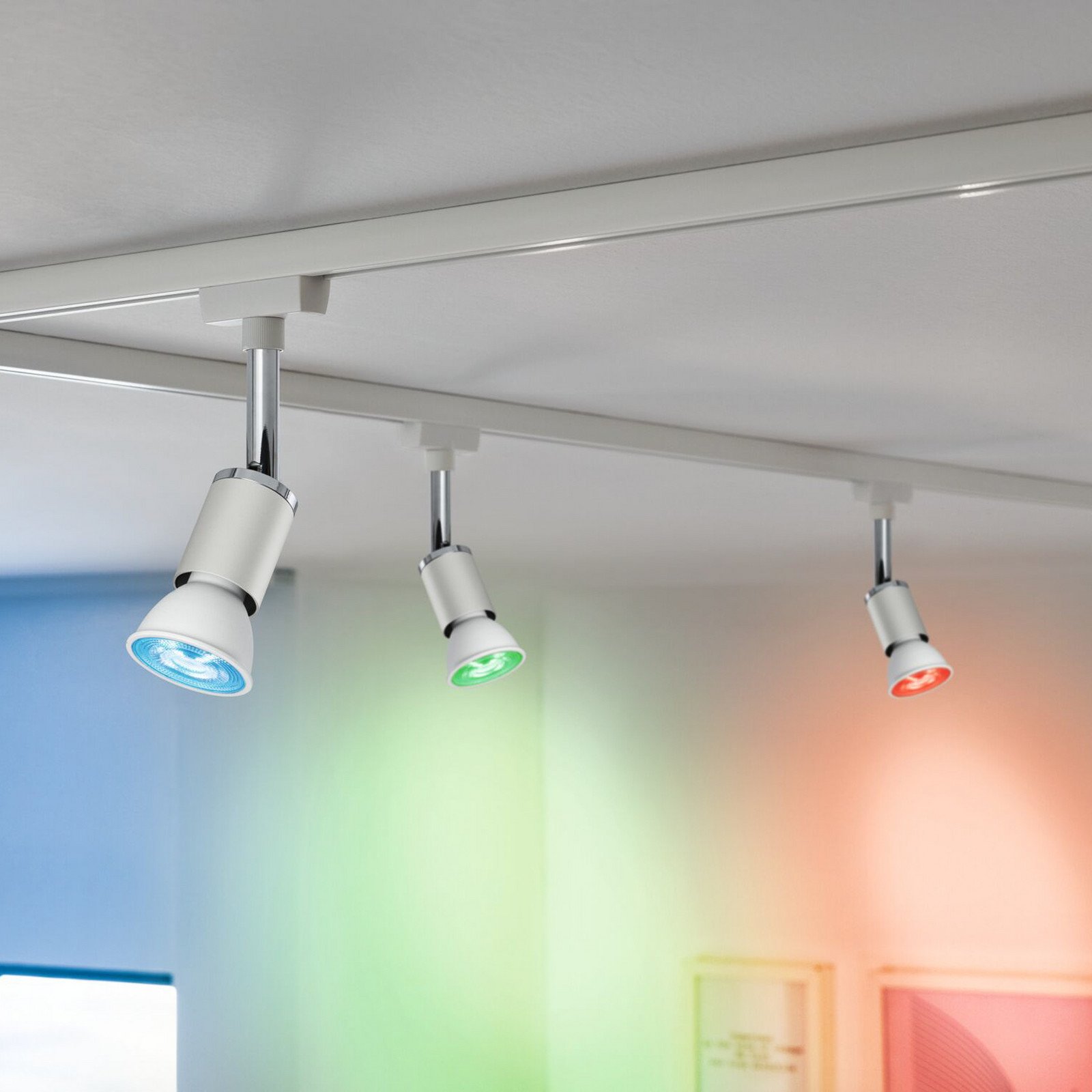 Paulmann LED GU10 4.8W 350lm ZigBee RGBW alb - alb mat