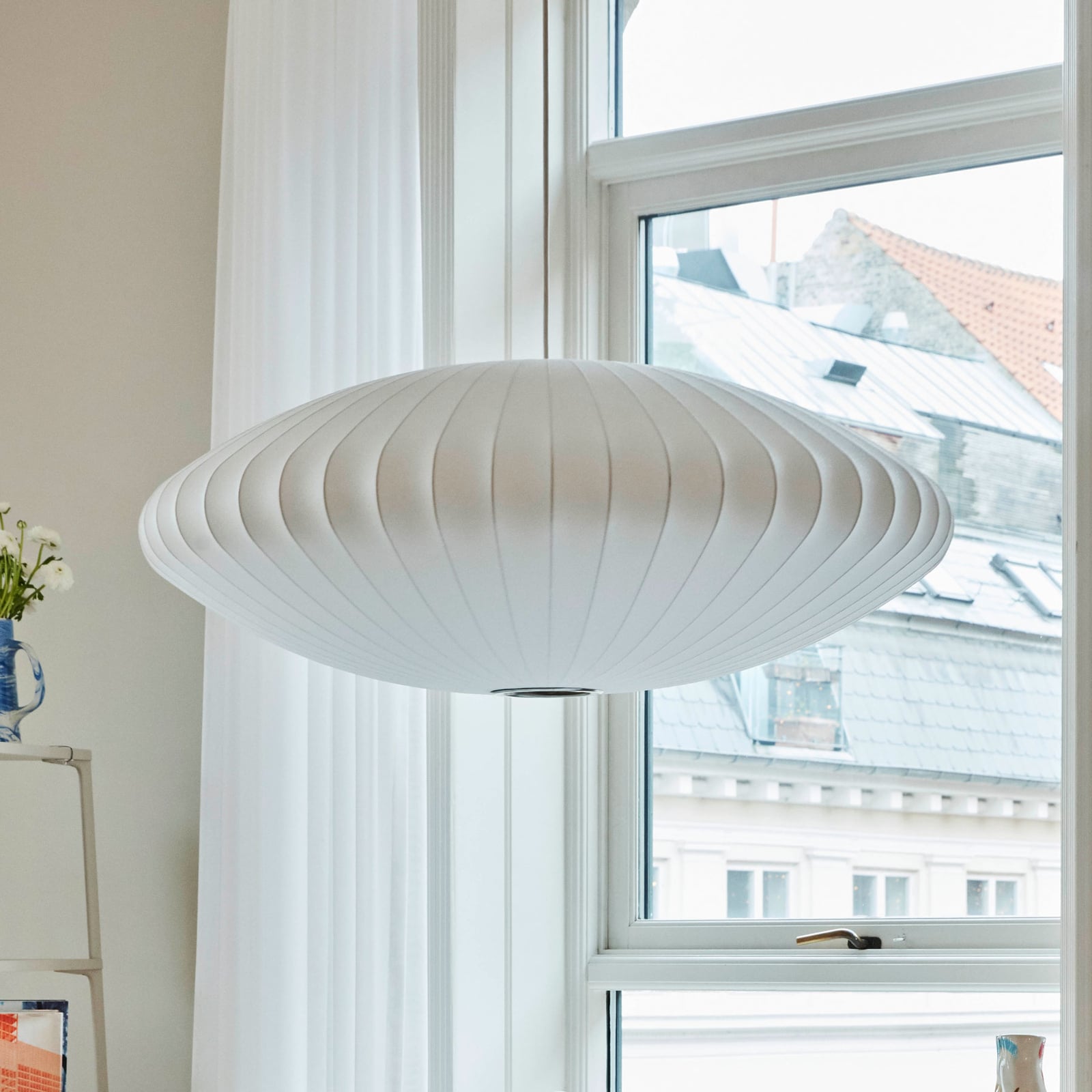 Nelson Saucer Bubble Hängeleuchte XL Ø 127 cm - HAY