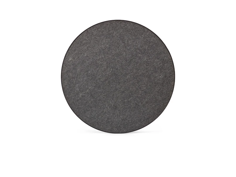 Produktfoto för Gejst - RETELL Bulletin board - Anslagstavla - Black/Black - Ø800 x D16 mm