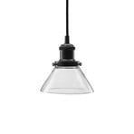 PR Home pendant light August, clear, Ø 15 cm