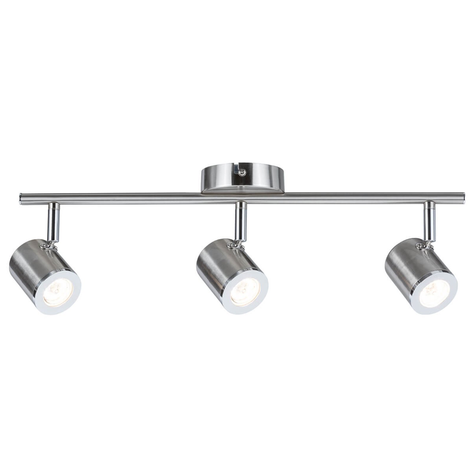 Paulmann Three-bulb LED ceiling lamp Tumbler, for Living / Dining Room, metal, 4.5 W, energy efficiency: A+, L: 50.5 cm, W: 8.5 cm, H: 14.6 cm