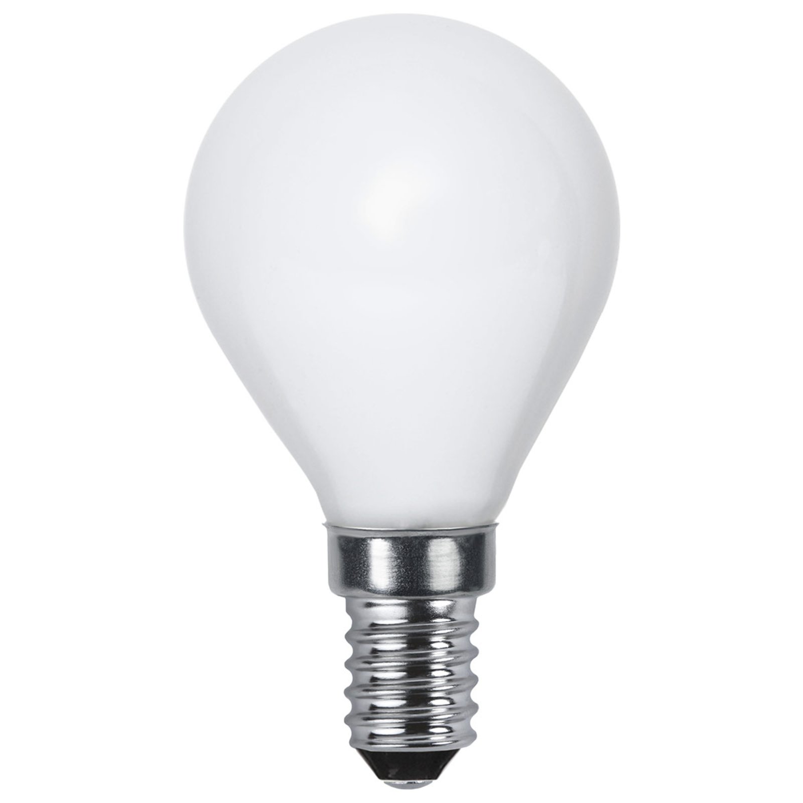 Golf ball LED bulb E14 2,700 K opal Ra 90 3 W