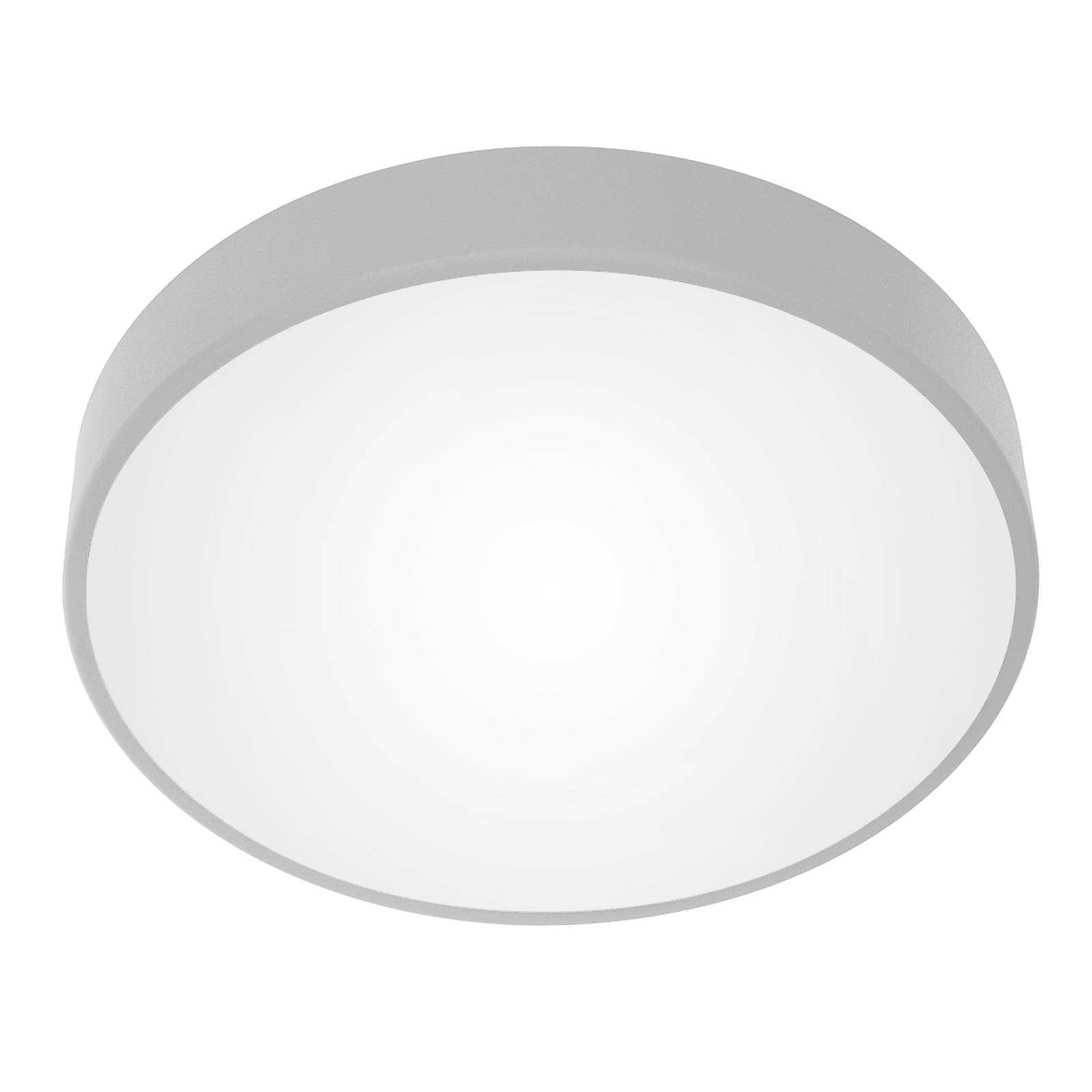 Deckenleuchte Cleo 800, Sensor, Ø 78cm grau