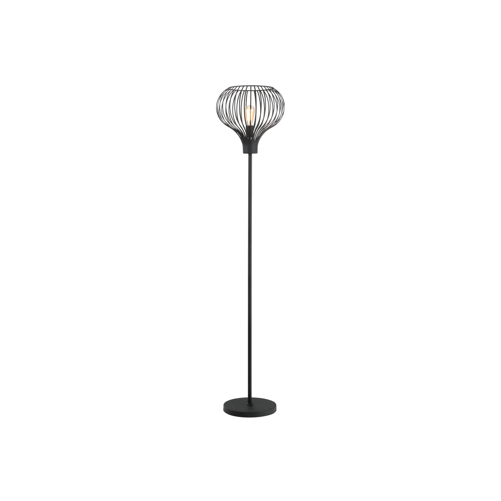Freelight aglio állólámpa, magasság 180 cm, fekete, fém