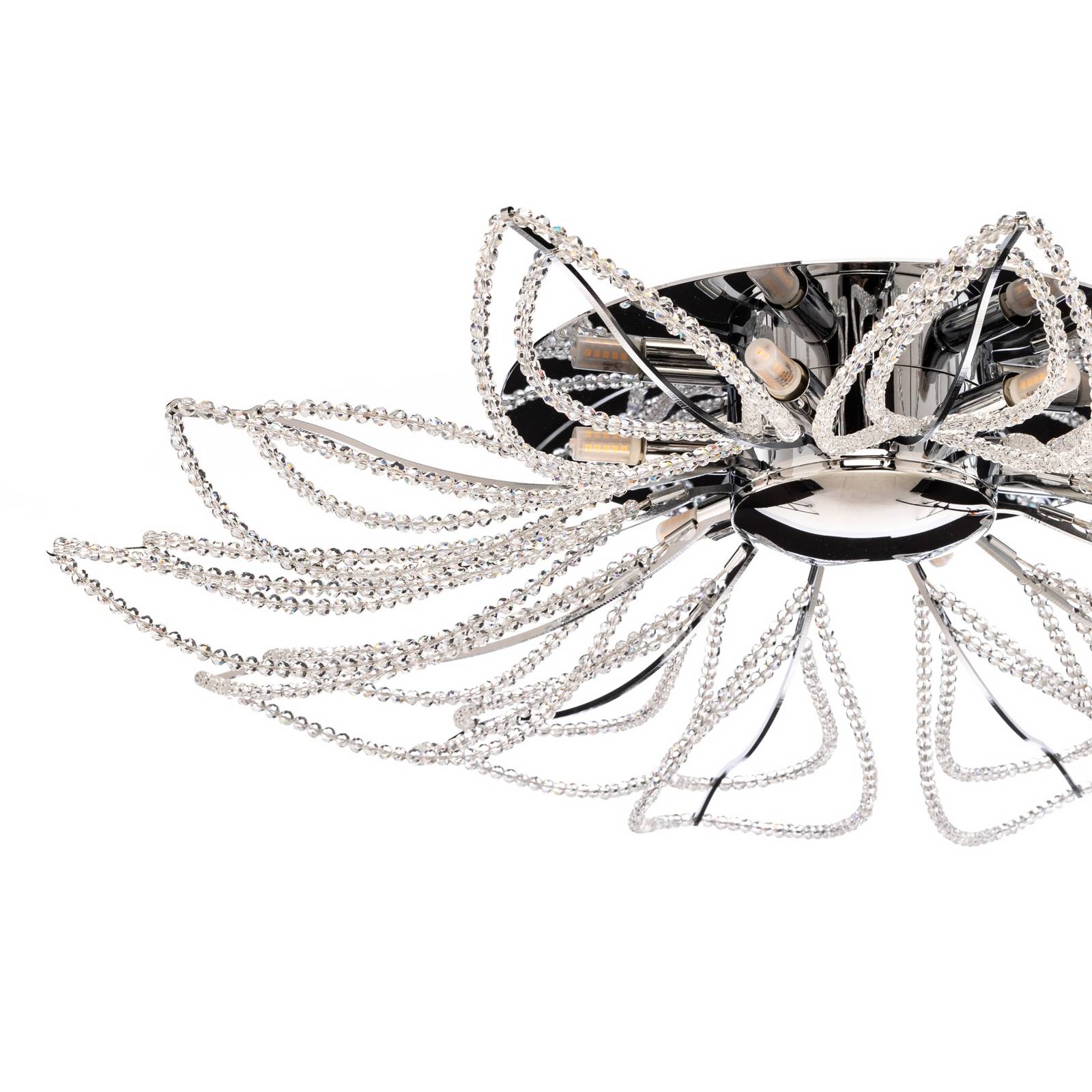 Lampa sufitowa GIRASOLE w kszt. kwiatu, 70 cm