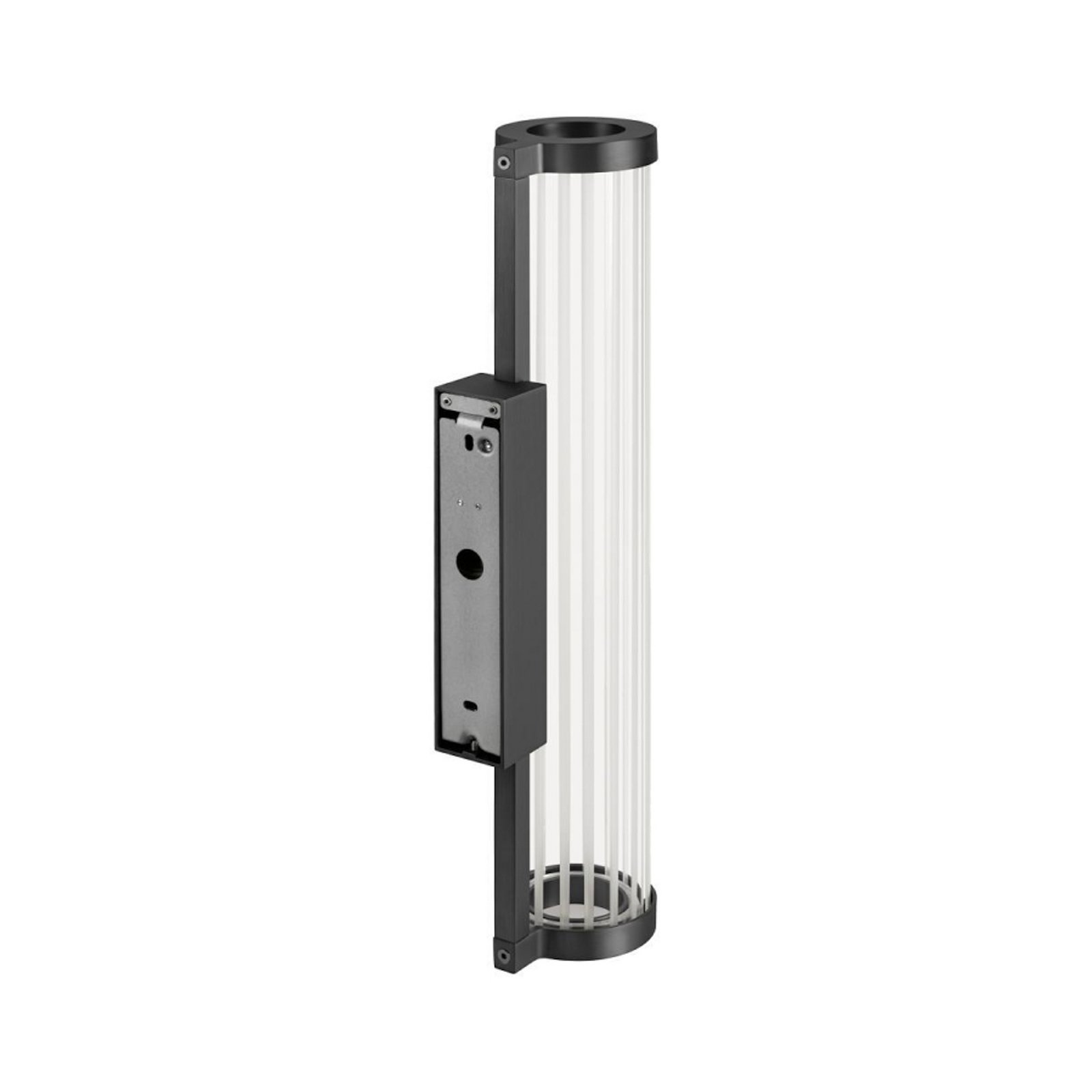 SLV LED wall lamp Quimera, bronze, height 41 cm, CCT