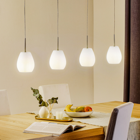 Casablanca Bagan suspension, à 4 lampes, Ø 13 cm