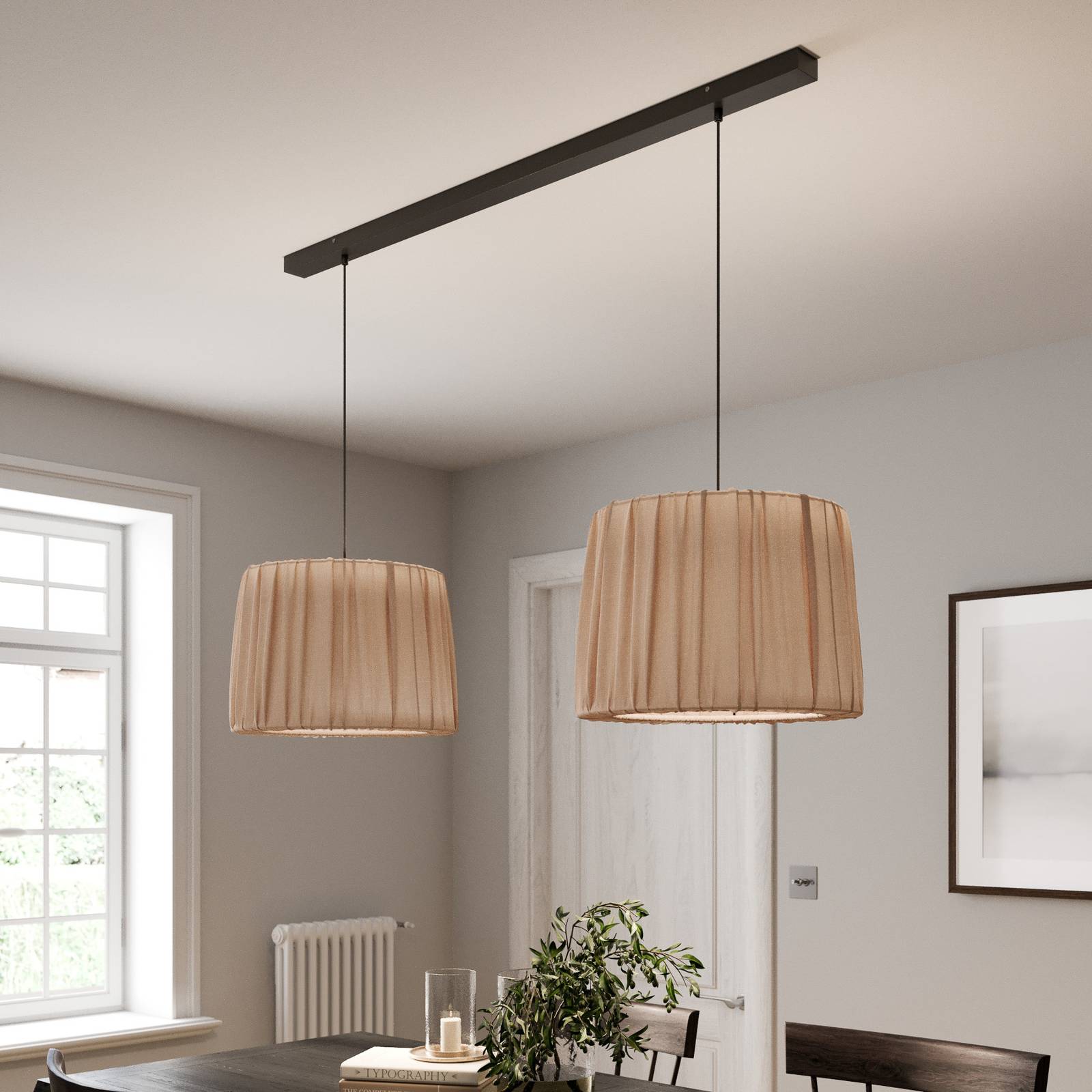 Envostar Envolight Waltz suspension 2 lampes cappuccino