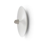 Applique a LED Kantarell, nichel/bianco, Ø 55 cm - New Works
