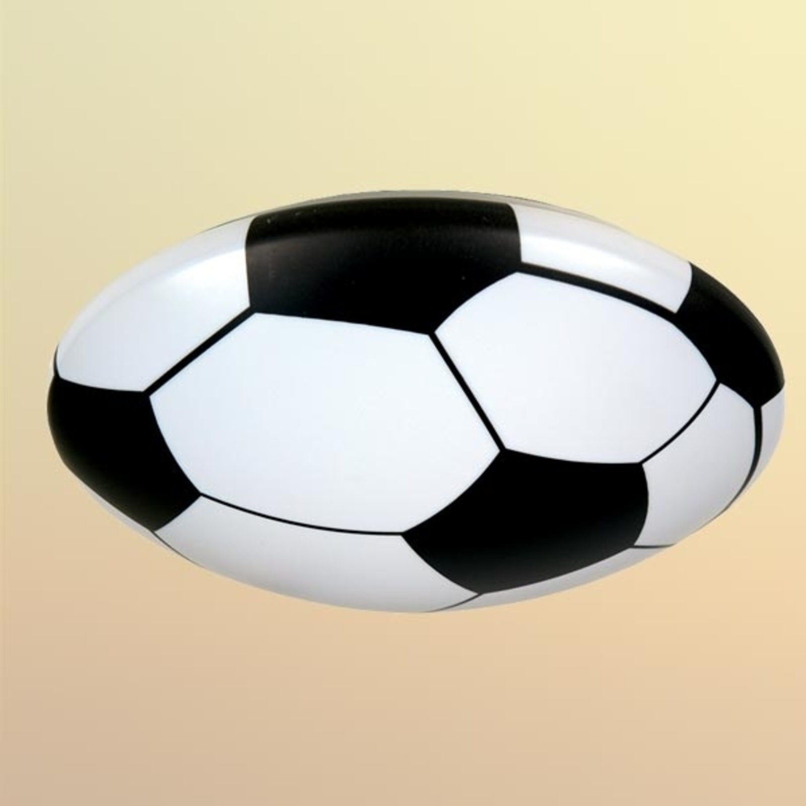 mennyezeti lámpa futball labda, műanyag