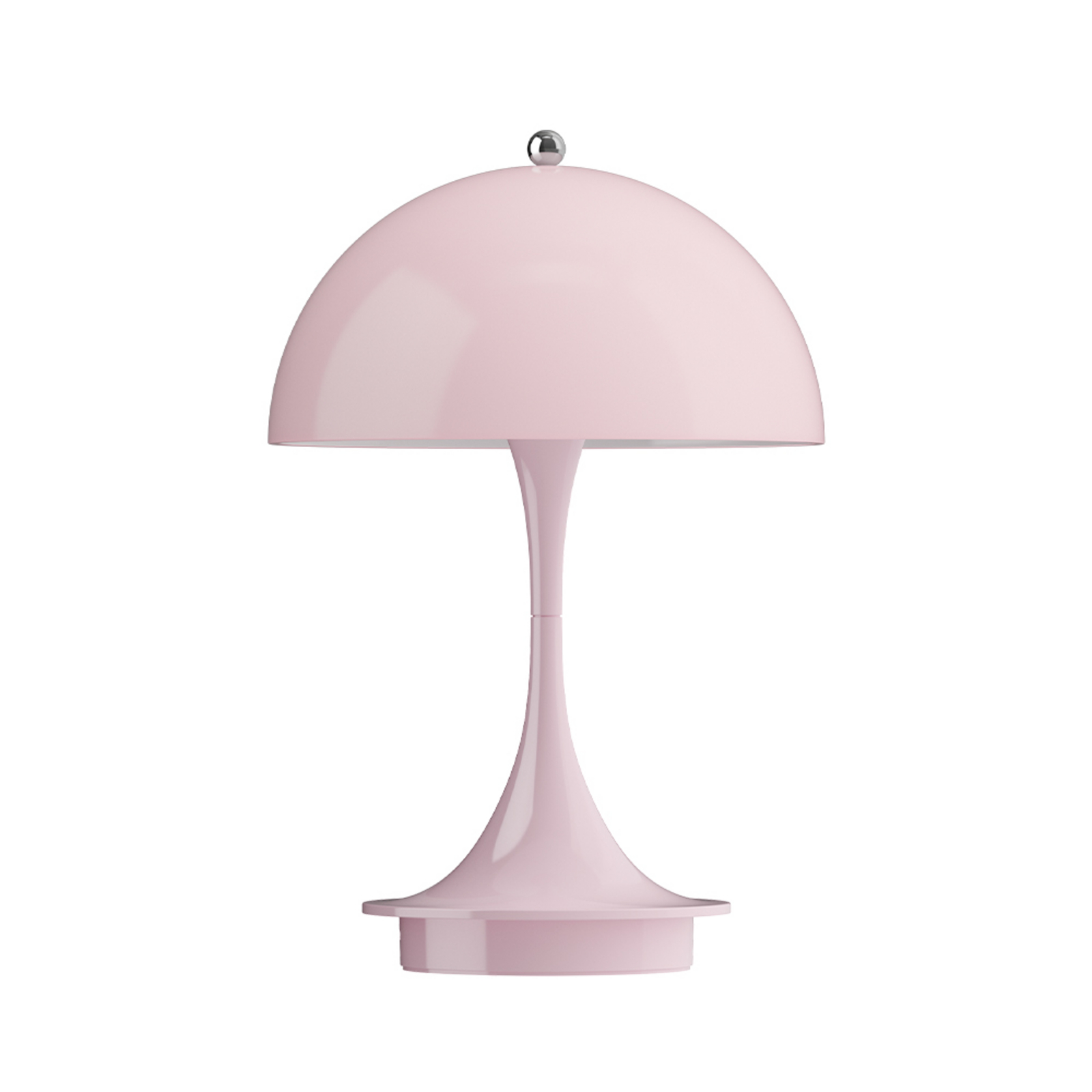 Panthella 160 Portable Lampada da Tavolo V3 Opale Pale Rose - Louis Poulsen