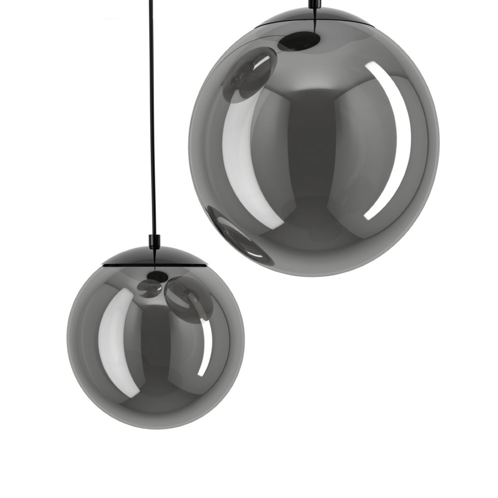 Stars of Light LED-riippuvalaisin ANORIAS, musta, Ø 46 cm, 3-lamppuinen