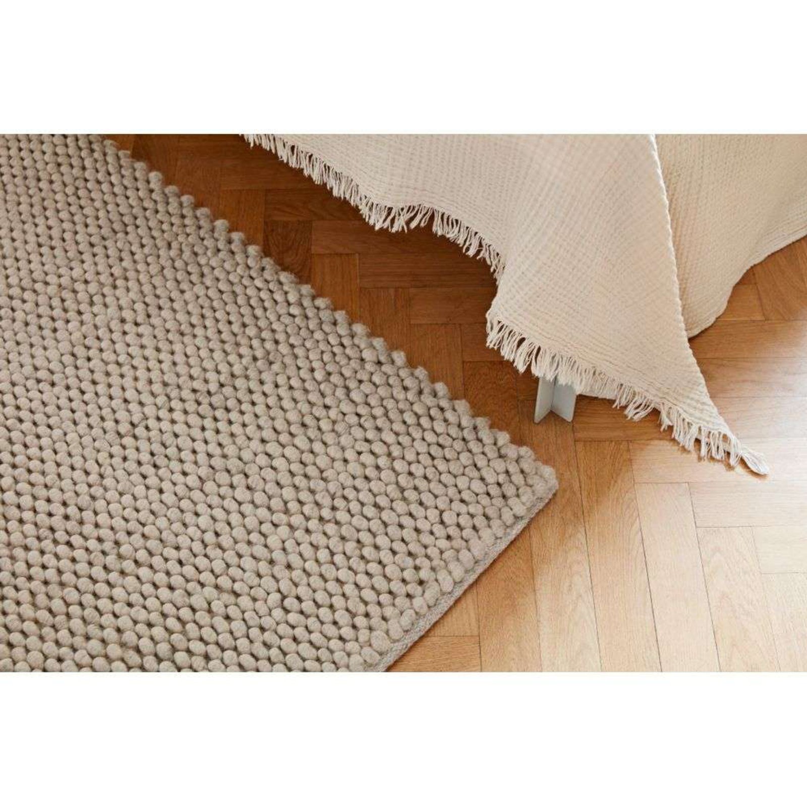 Peas Rug 170x240 Cream - Hay