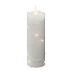 LED voštana svijeća bijela svijetla boja toplo bijela 15,2 cm