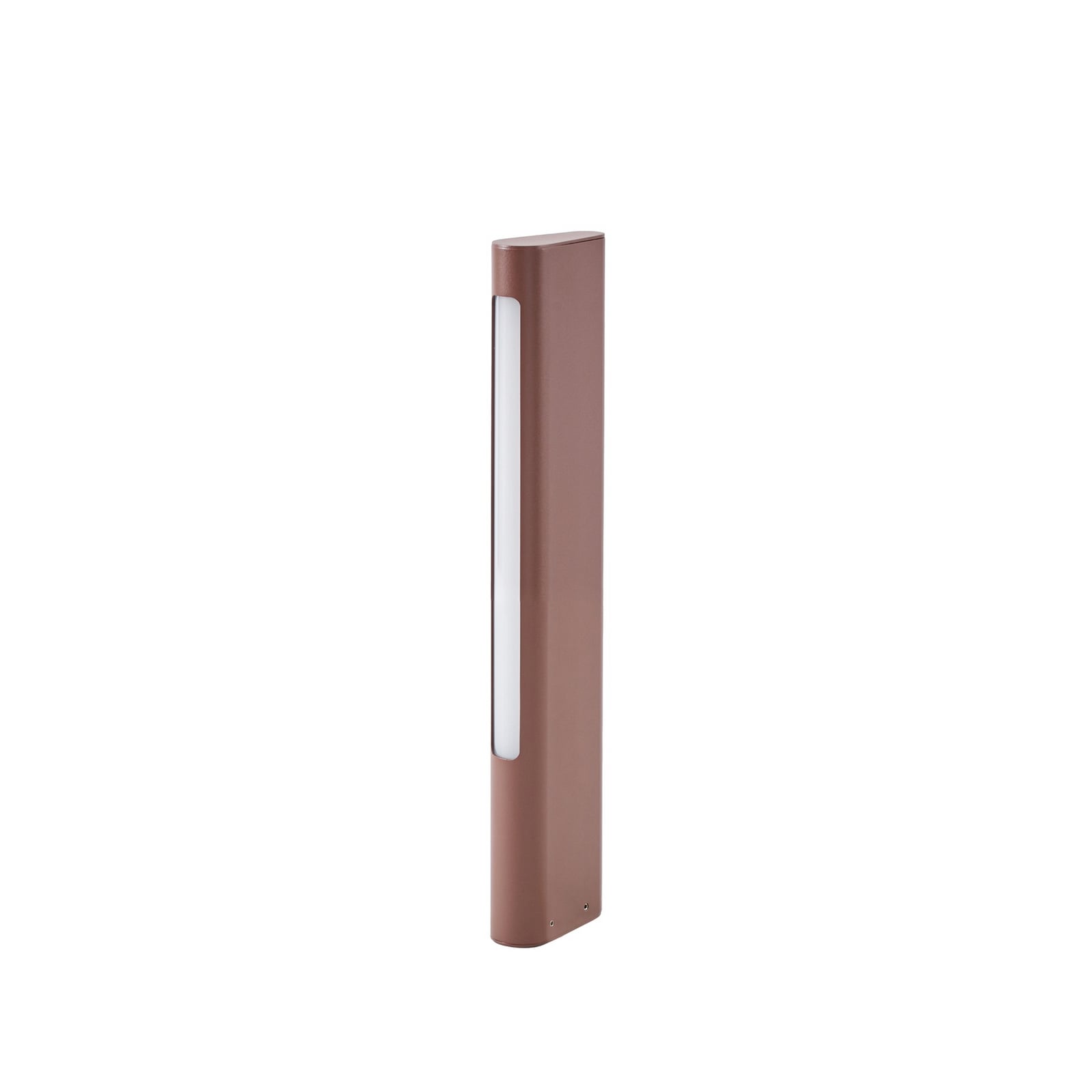 Lucande Celiora LED path light, height 45 cm, brown, IP65 Lucande Celiora LED path light, height 45 cm, brown, IP65