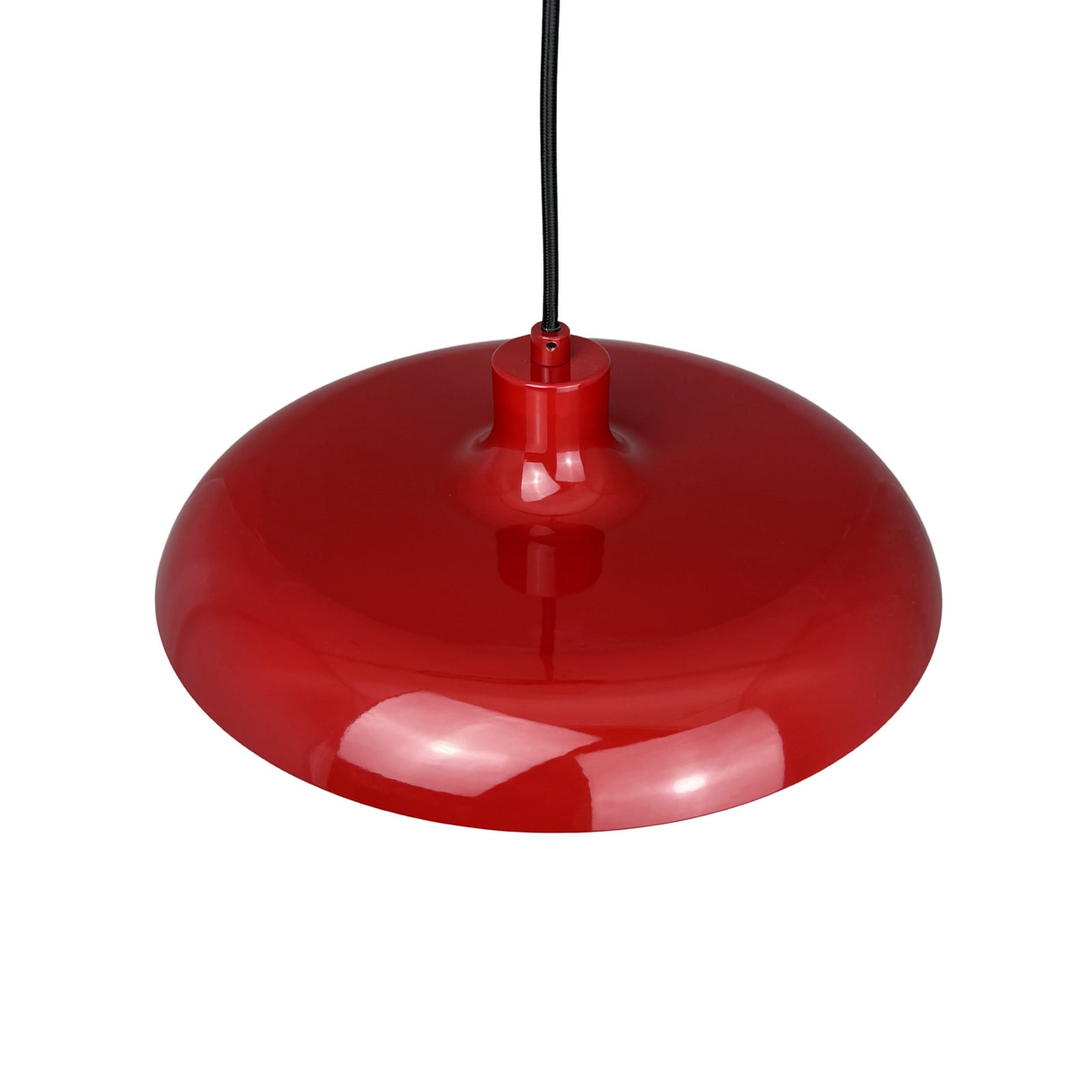 Dyberg Larsen riputatav valgusti Ava, tumepunane, metall, Ø 31 cm Dyberg Larsen riputatav valgusti Ava, tumepunane, metall, Ø 31 cm