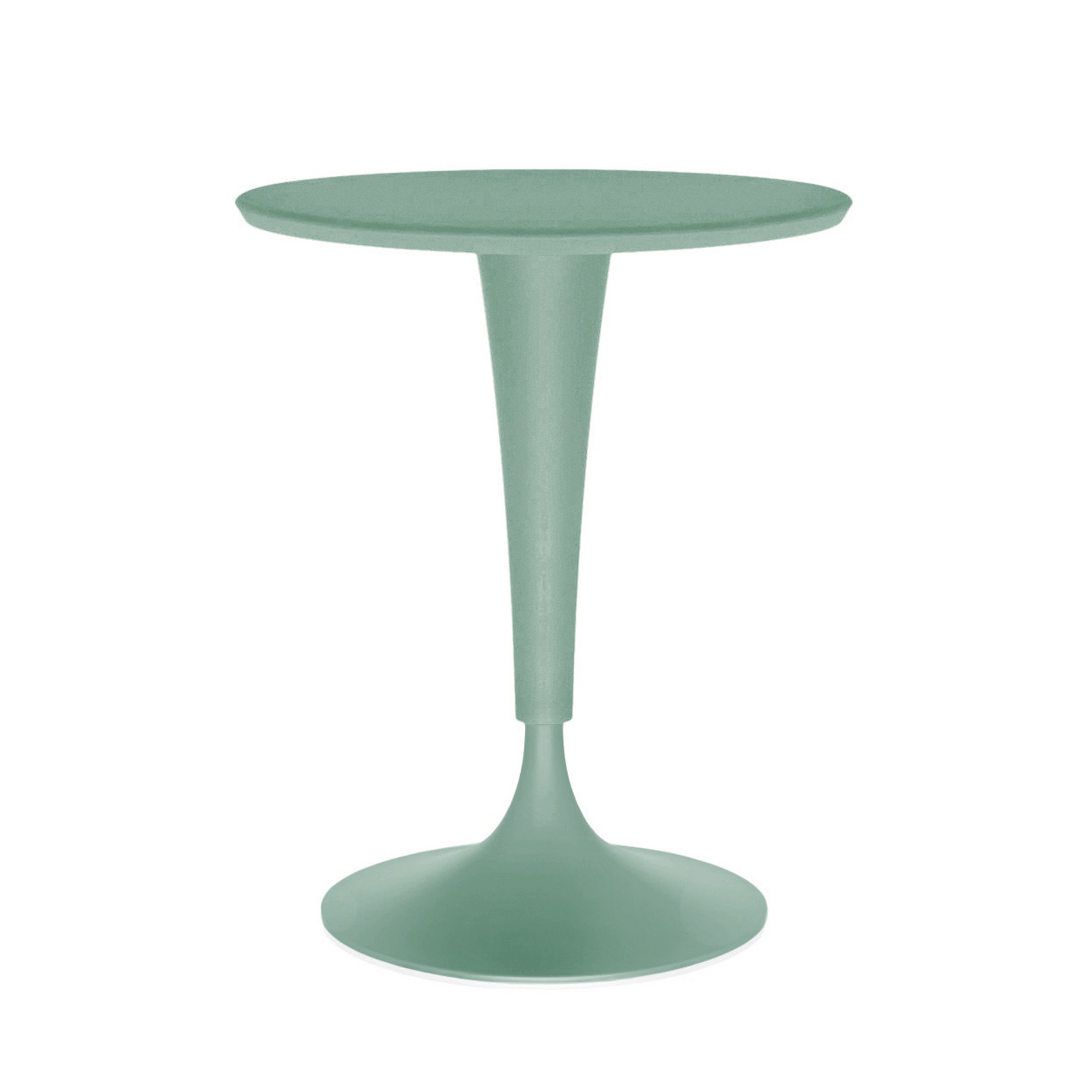 Table DR. NA, verte, hauteur 73 cm - Kartell