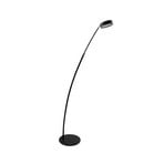 Boga LED Vloerlamp Zwart - Lucande