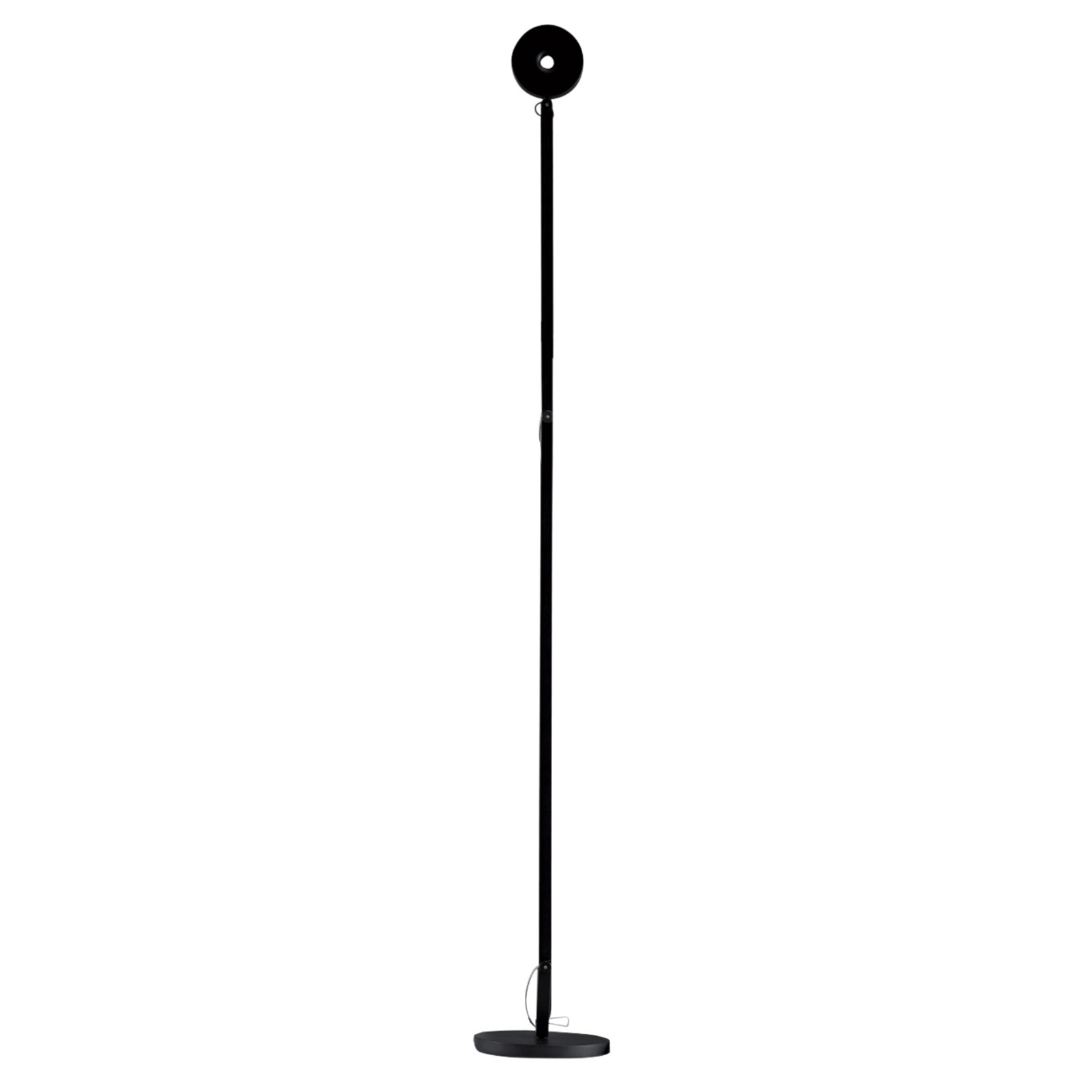 String F1 Podna lampa DTW Matt Crna/Crna - Rotaliana