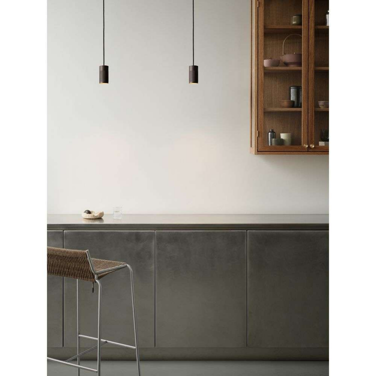 Patrone Pendant Small Browned Brass - Thorup Copenhagen