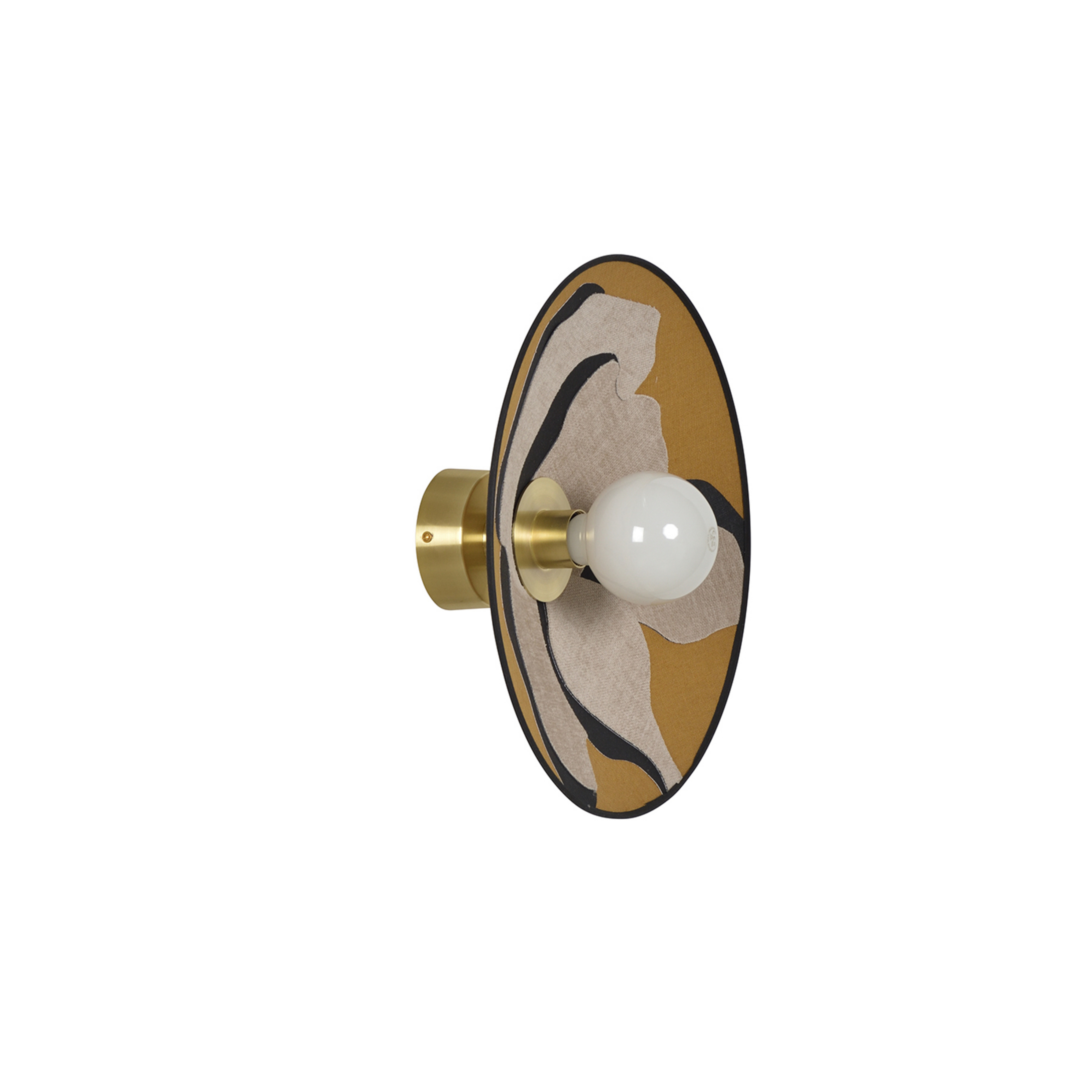 Sonia Laudet wall lamp Ø 40 cm curry - MARKET SET