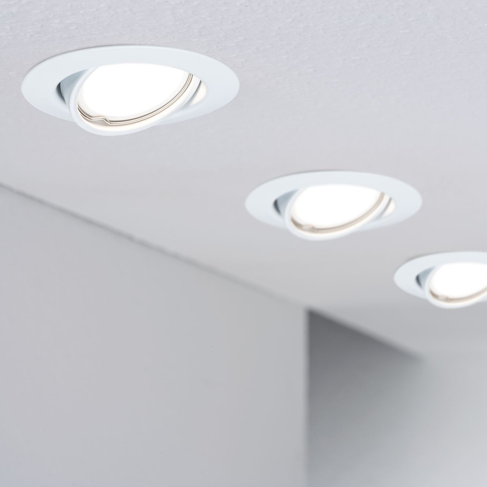 Paulmann Base LED прожектор за вграждане 3 3-Step-dim white