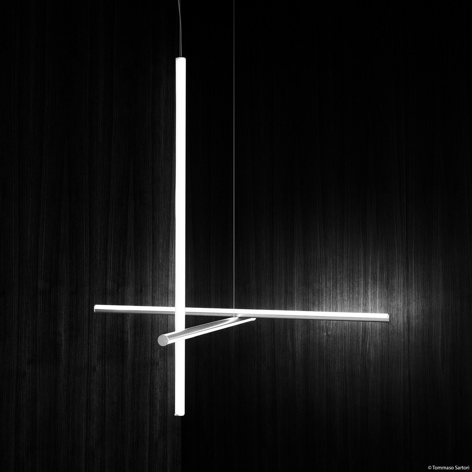 FLOS Coordinates C1 plafonieră LED argent moon