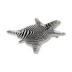 KARE decorative bowl zebra, porcelain, black/white, hand-painted