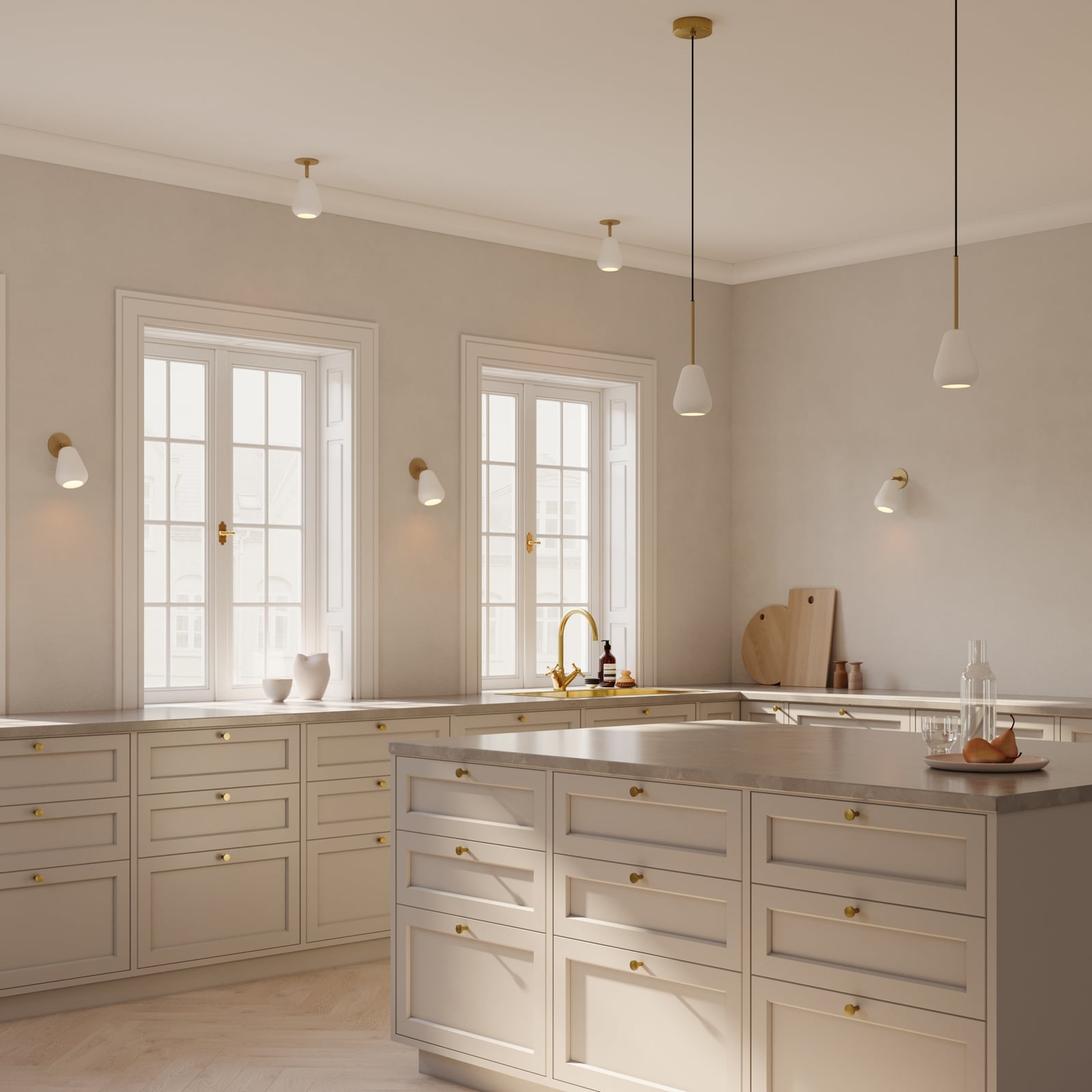 Nuura Pendelleuchte Anoli Spot, Ø 10 cm, weiß, Metall Nuura Pendelleuchte Anoli Spot, Ø 10 cm, weiß, Metall