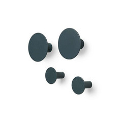 Ponto Cabide 4 pcs. Gunmetal - Blomus