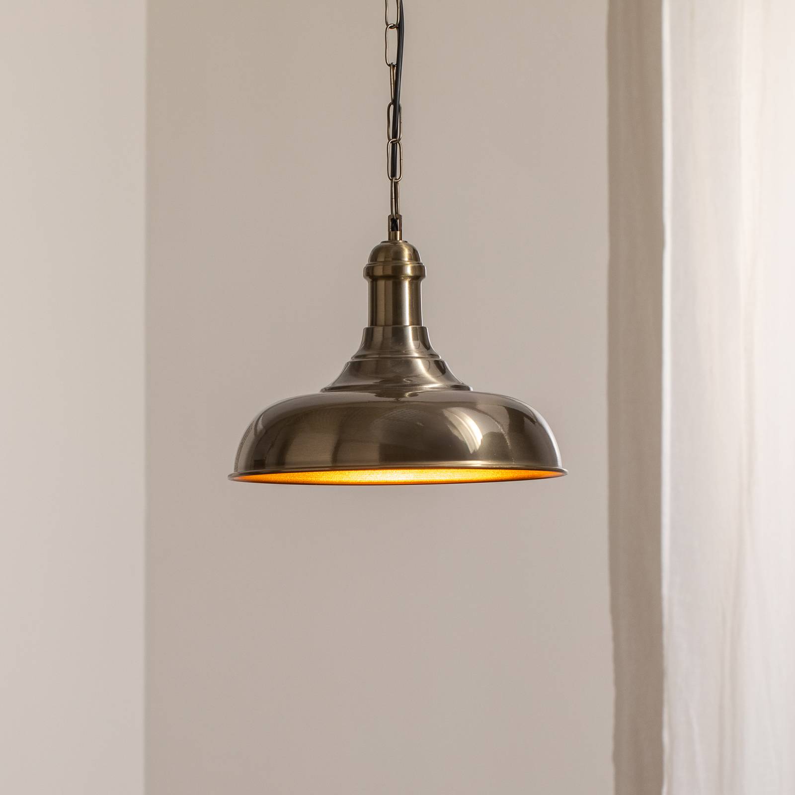 Hängeleuchte Berceste 225-S Ø32cm gold günstig online kaufen