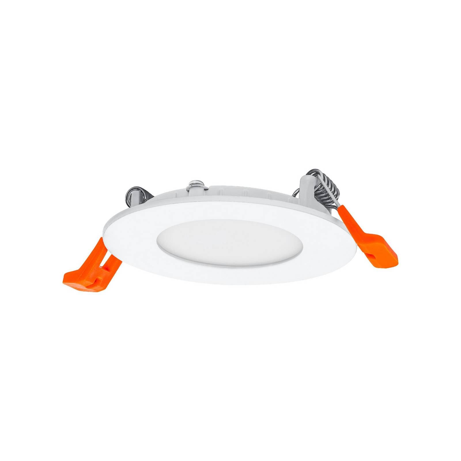 OSRAM LED-Deckeneinbauleuchte SLIM, Ø 9 cm, 6.500 K, weiß