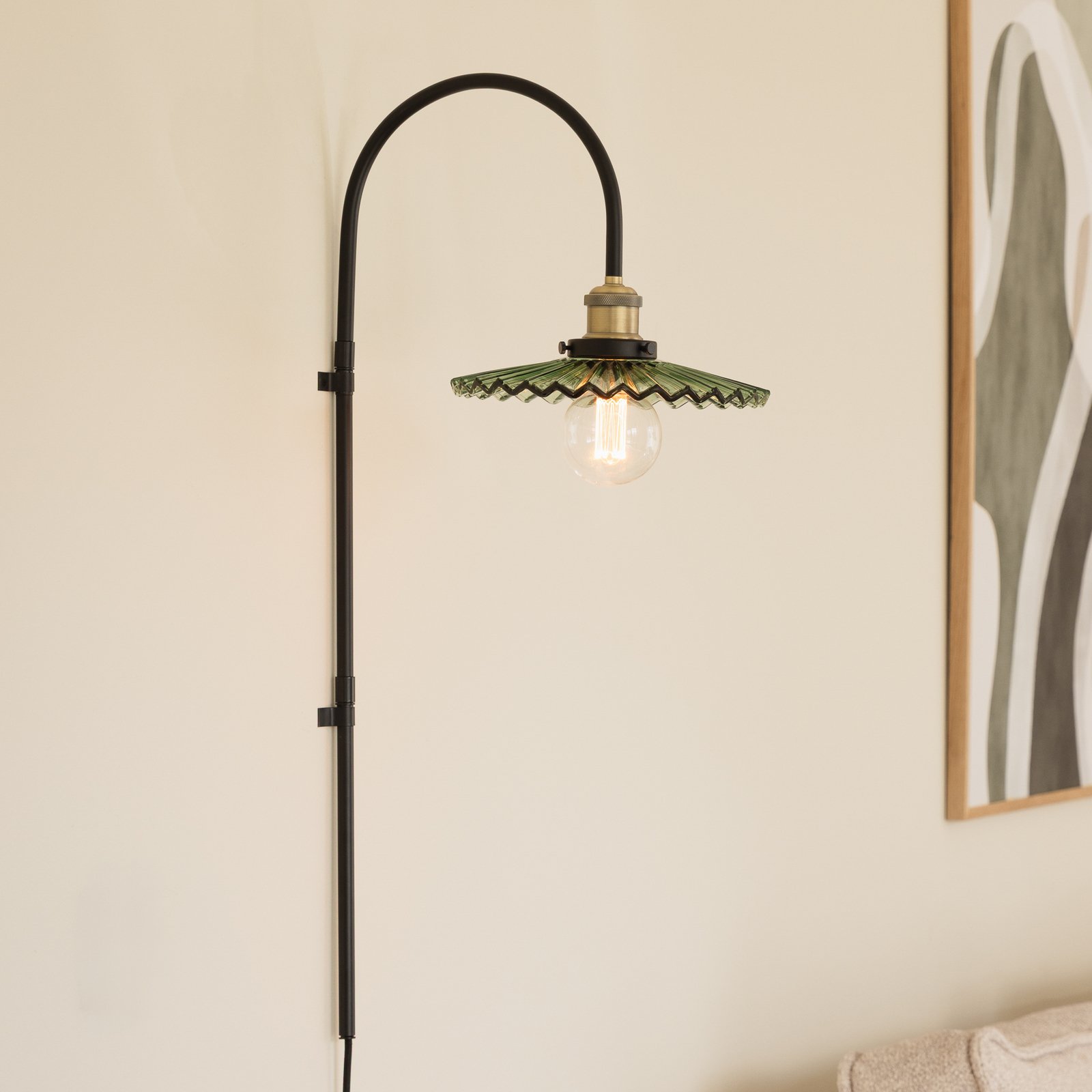 Cobbler 75 applique verde vetro - Globen Lighting Cobbler 75 applique verde vetro - Globen Lighting