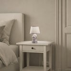 Επιτραπέζιο φωτιστικό Monkey, καφέ, κεραμικό, ύψος 28 cm, E14