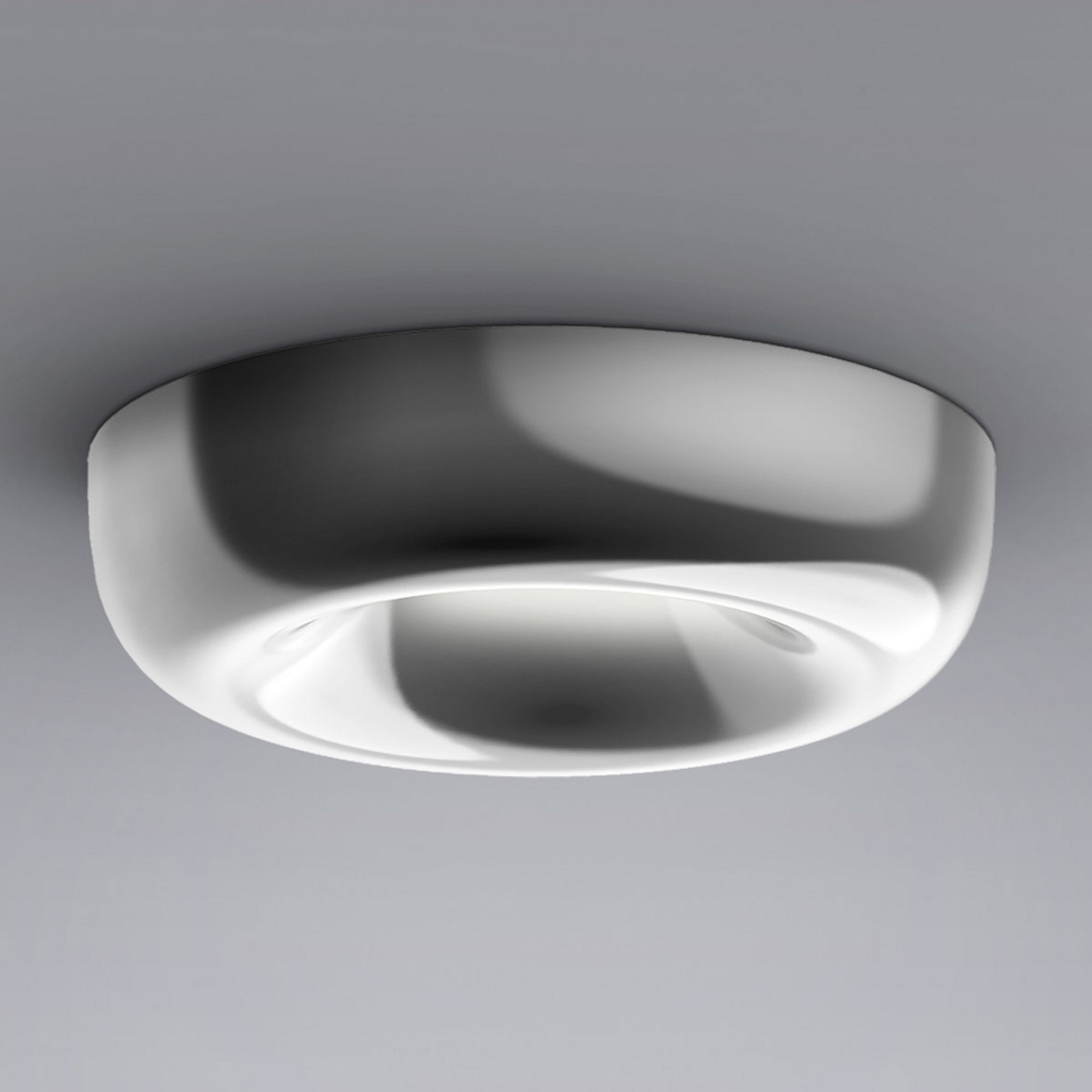 serien.lighting Cavity Recessed L, aluminium brillant