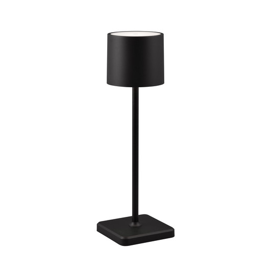 LED-Tischleuchte Fernandez, Dimmer und CCT schwarz