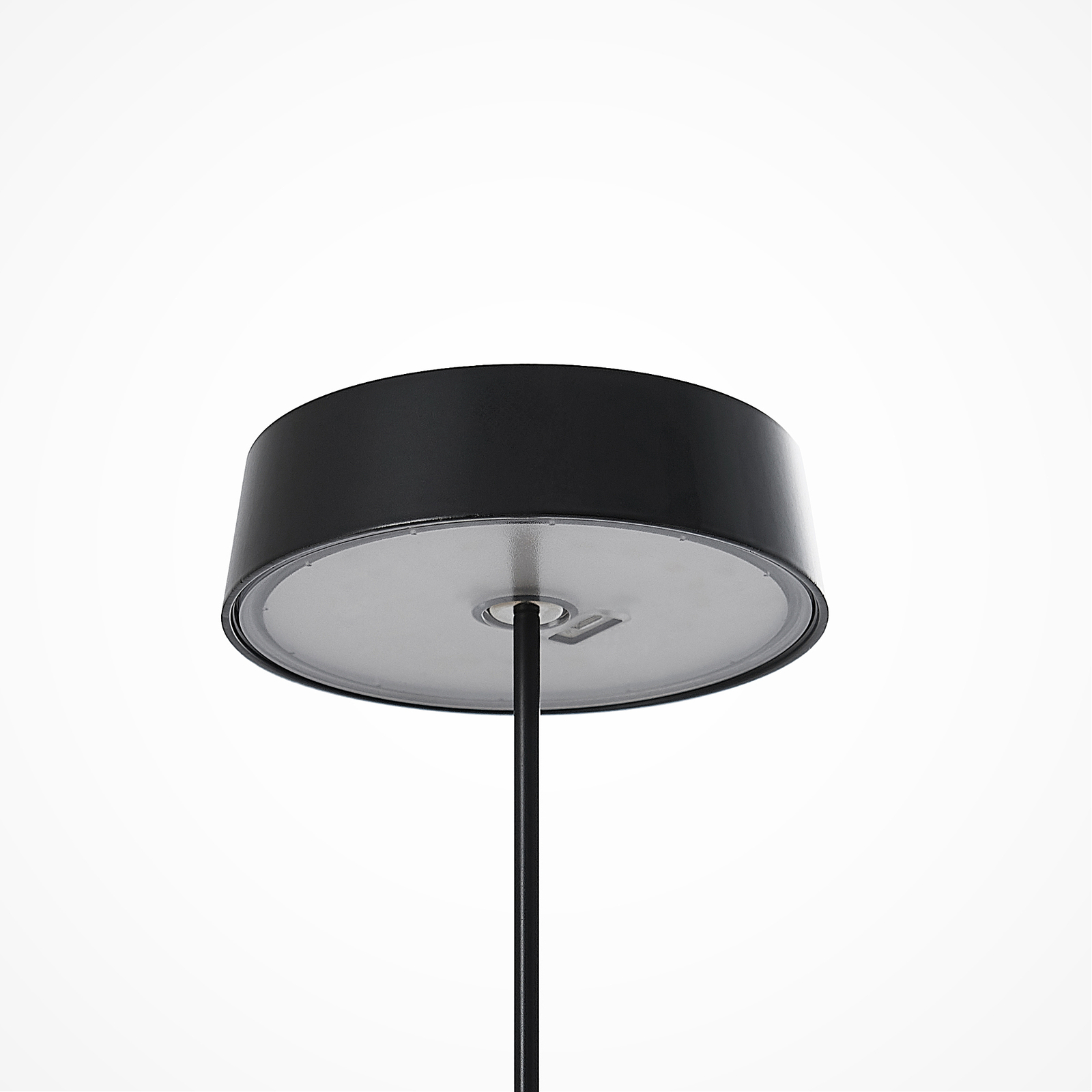 Tibia LED Prijenosni Stolna Lampa USB Crna - Lucande