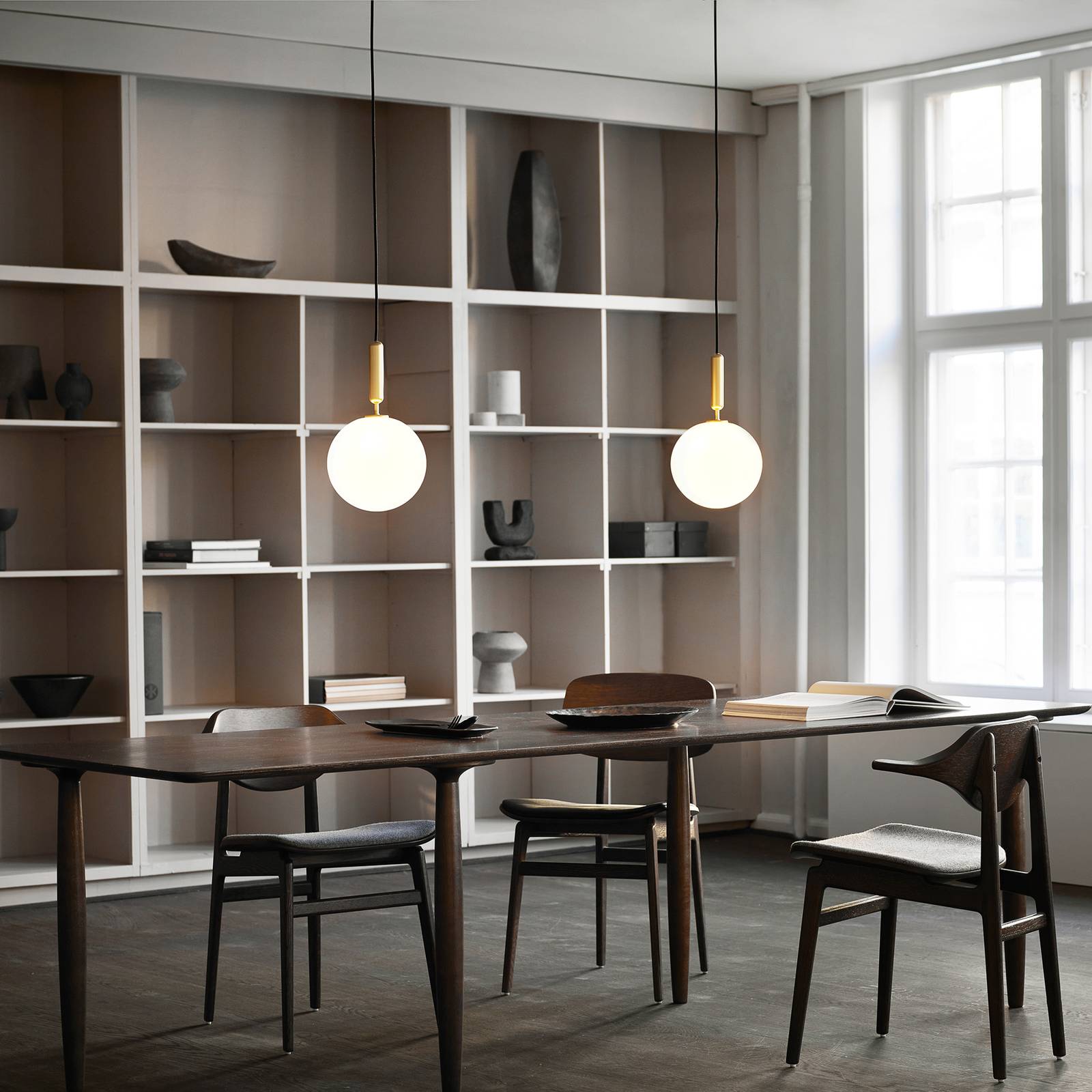 Nuura Miira 1 Large lampa wisząca 1-pkt. mosiądz