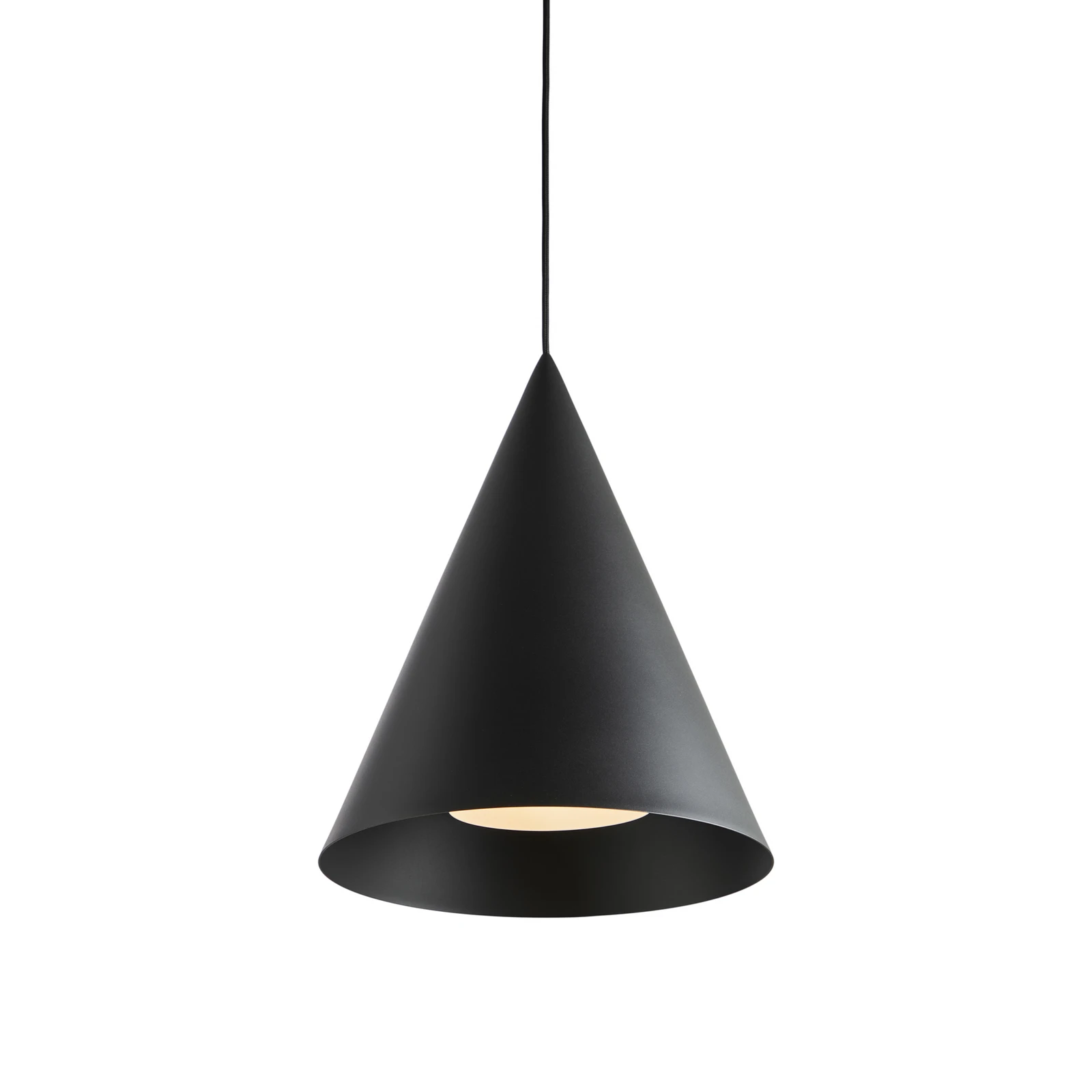Suspension Hanzu de LOOM DESIGN, Ø 35 cm, noire, E27