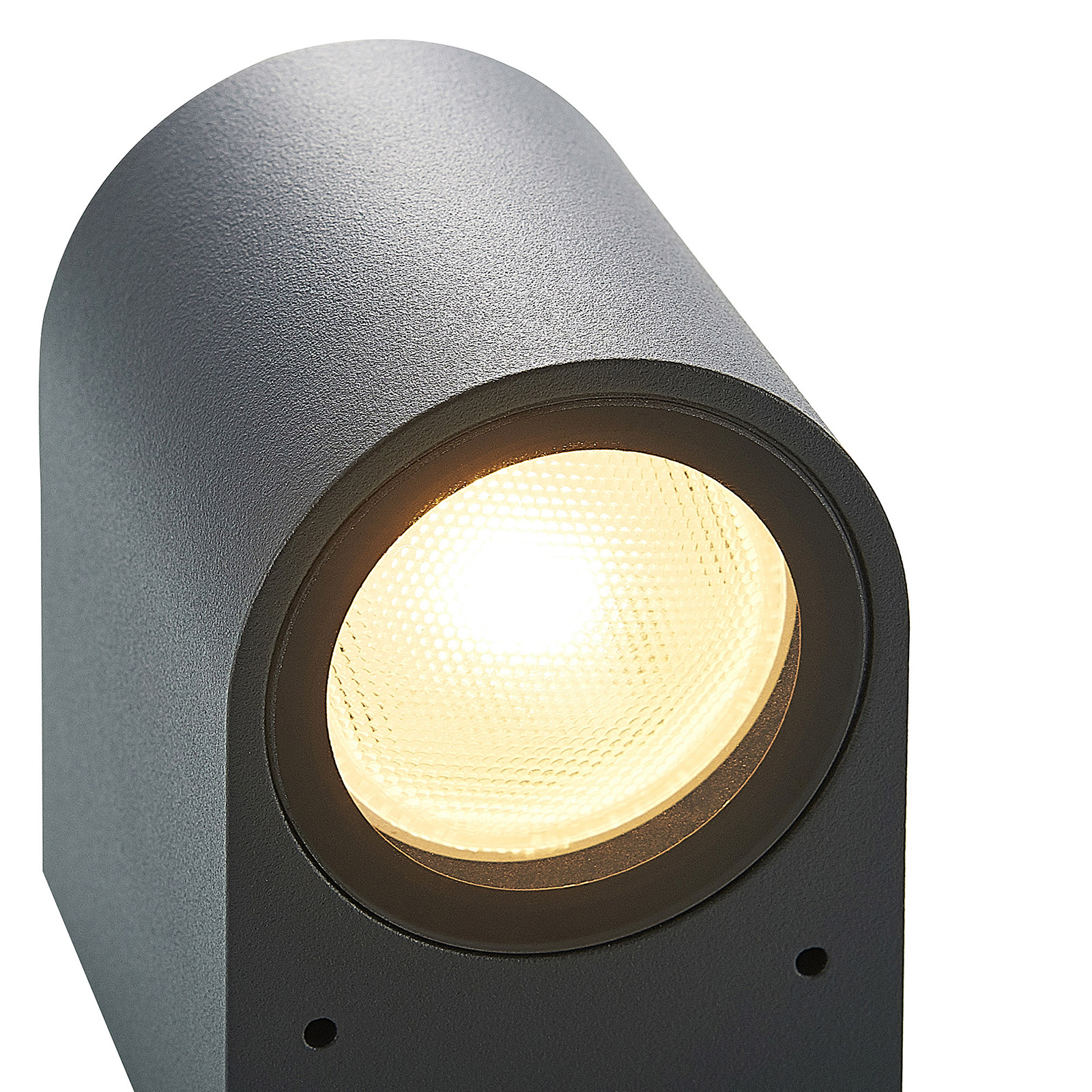 ELC Fijona LED-Außenwandlampe, rund, 8,1 cm