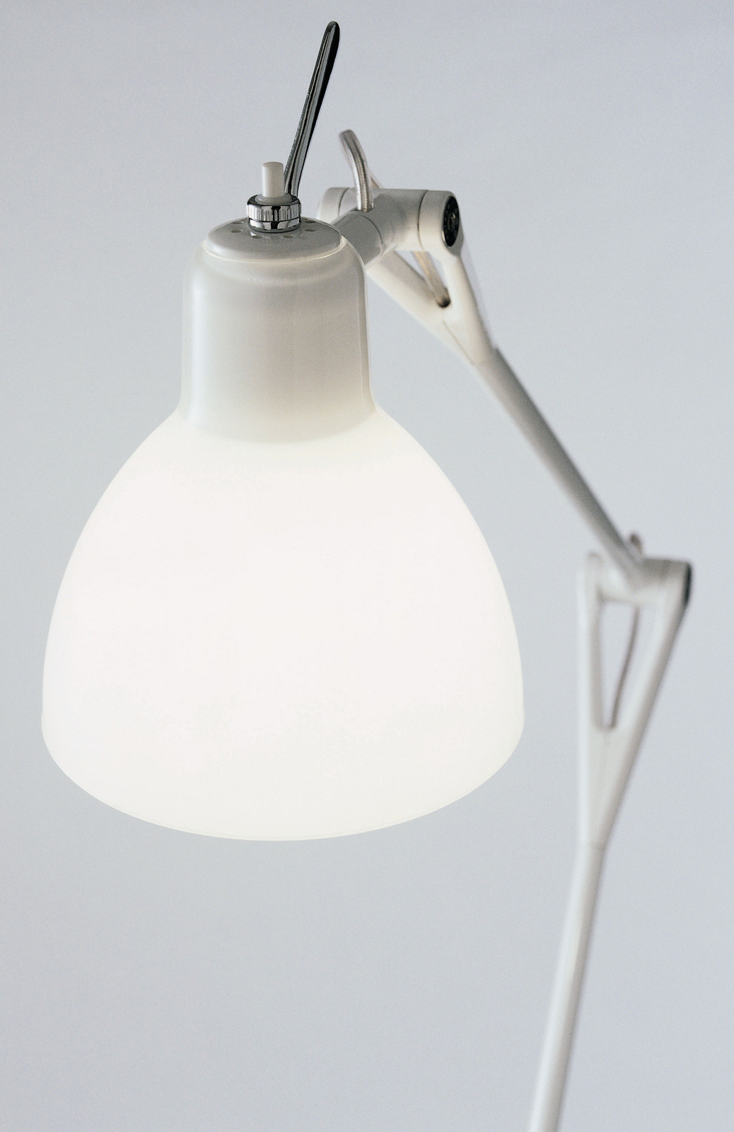 Luxy T2 Stolní Lampa White/Gloss White - Rotaliana