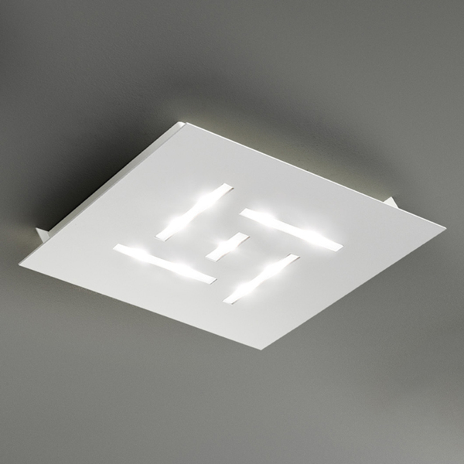 Plafón LED Pattern ultraplano, blanco