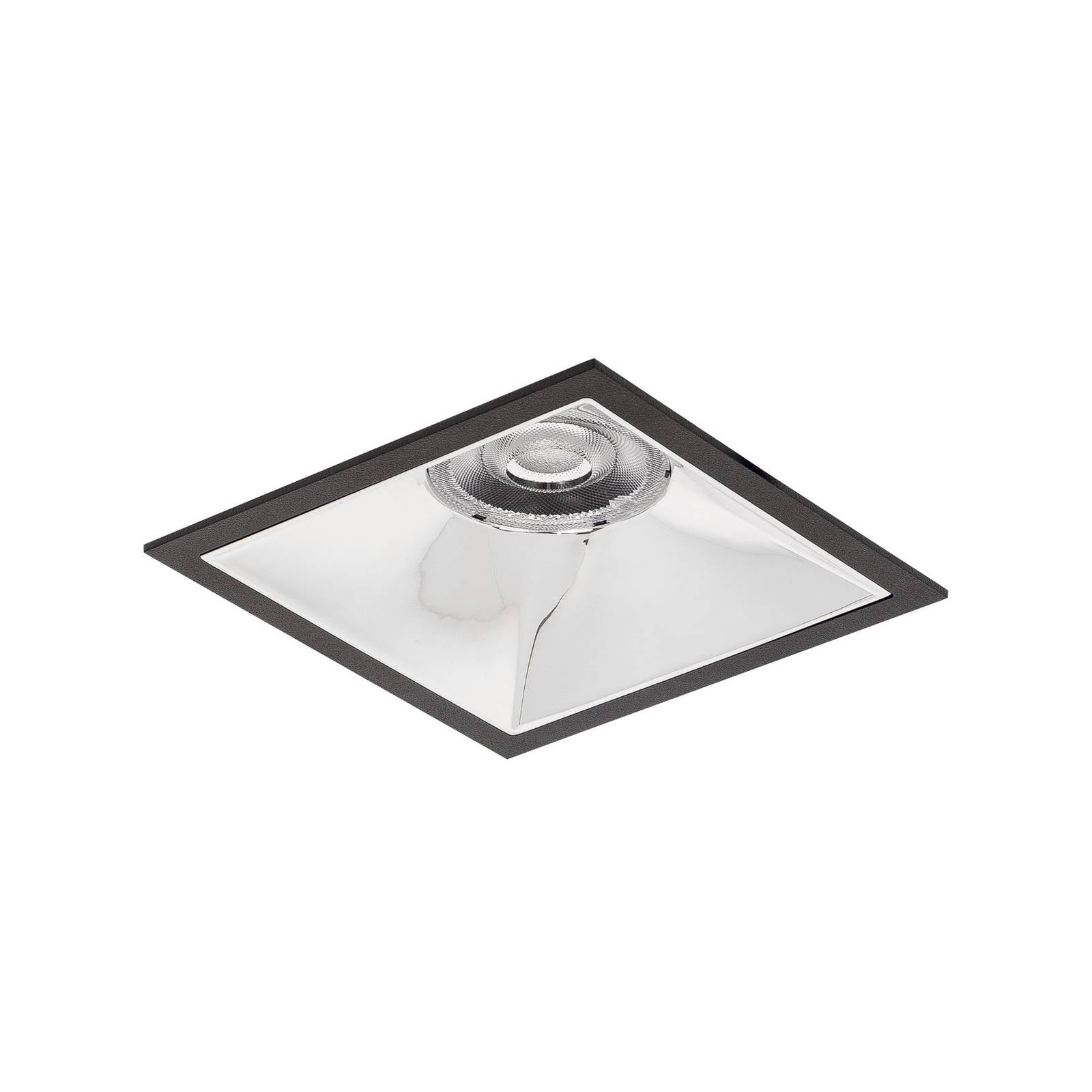 BRUMBERG Apollo Midi, Reflektor glatt, eckig 4.000 K schwarz