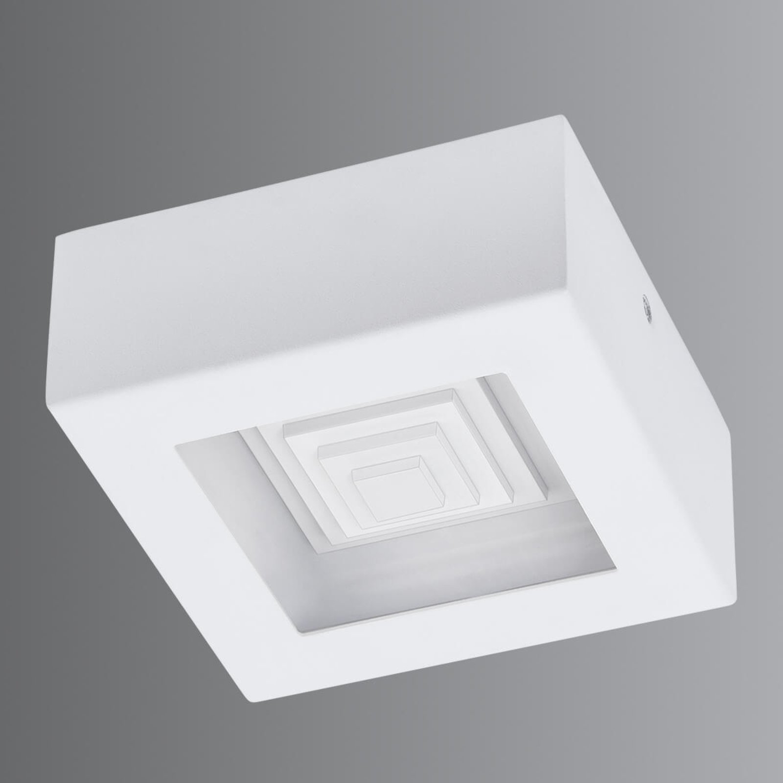 Μικρό φωτιστικό οροφής LED Ferreros σε λευκό χρώμα