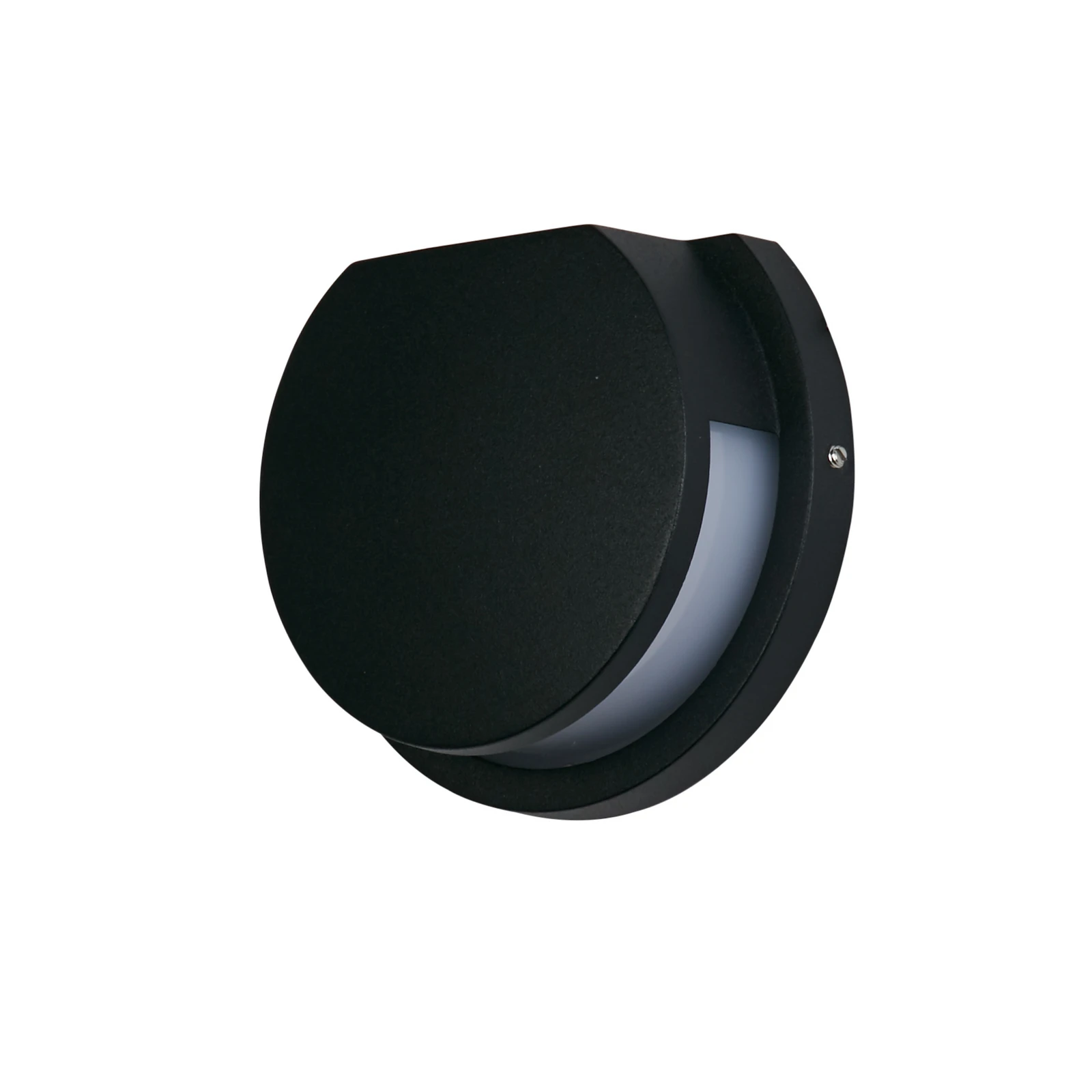 Chiswick LED kültéri falilámpa, fekete, szélesség 14 cm, fém