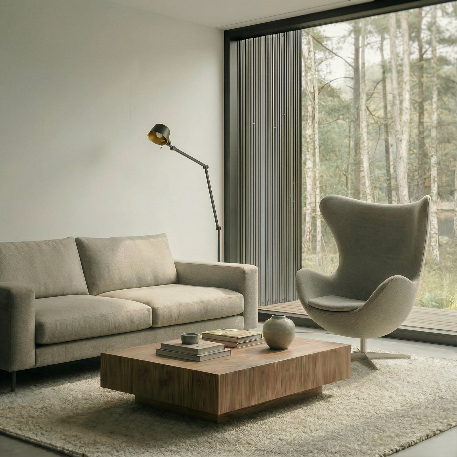 Silka Stojací lampa H216 Černá - Lucande